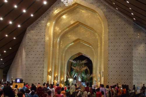Sala de banquetes de Istana Nurul Iman