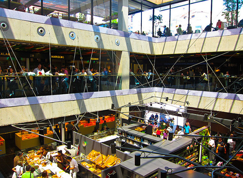 Mercado de San Antón en Madrid