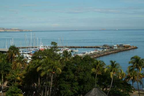 Puerto La Cruz en Venezuela.