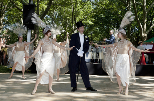 Representación teatral en Central Park