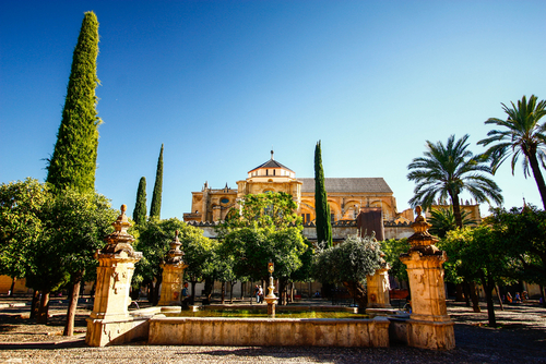 Patio de los naranjos de Córdoba