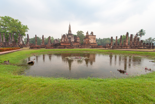 Parque Histórico Sukhotai en Tailandia