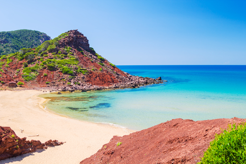 Cala del Pilar en Menorca