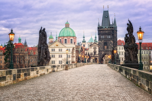 Puente de Carlos en Praga