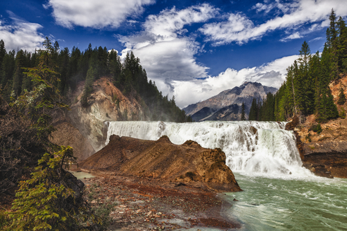 Parque nacional Yoho en Canadá