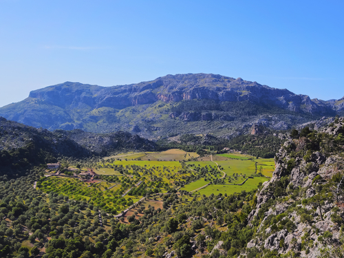 Sierra de Tramuntana en Mallorca