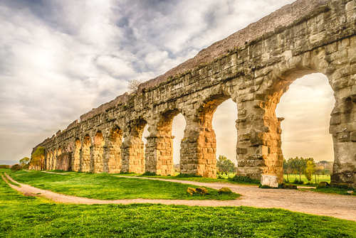 Acueducto en Roma