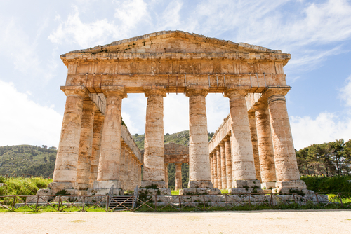 Templo de Segesta en Sicilia