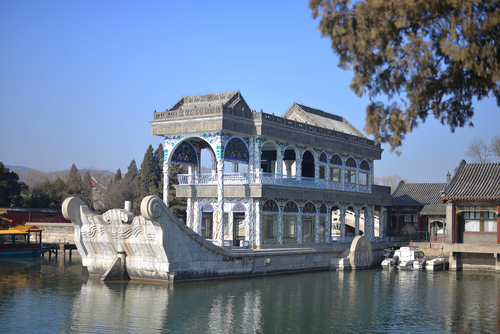 Barco de Mármol en el Palacio de Verano
