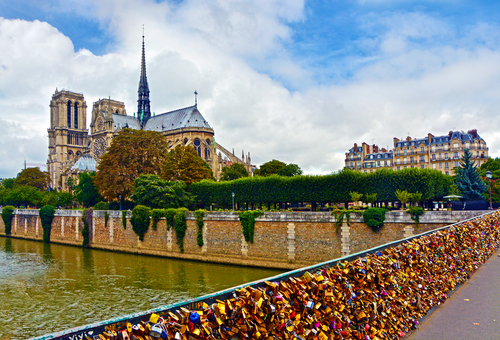 Pont des Arts en París