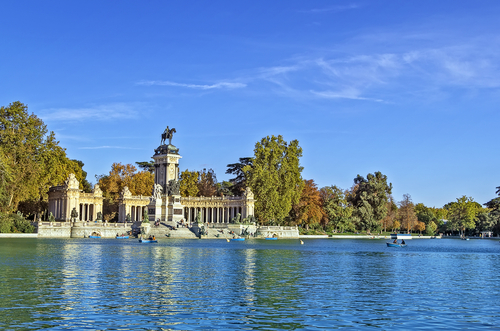 Parque del Retiro en Madrid