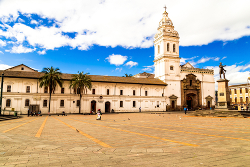 Plaza de Santo Domingo en Quito