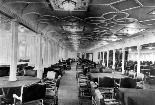 Interior del Titanic