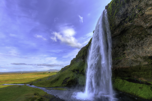 Cascada Selfalandfoss en Islandia