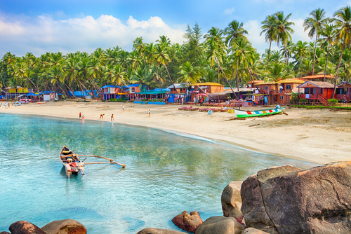Playa en Goa