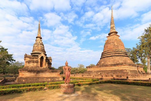 Wat Sa Si en Sukhotai