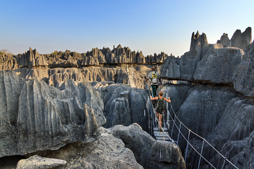 Mar de piedra de Tsingy