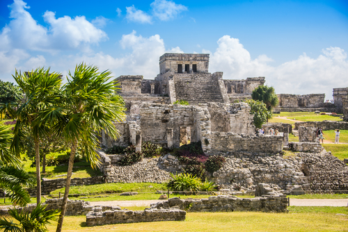 Ruinas mayas en Tulum
