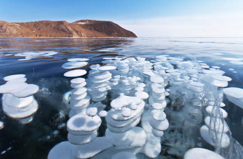 Lago Baikal en Rusia