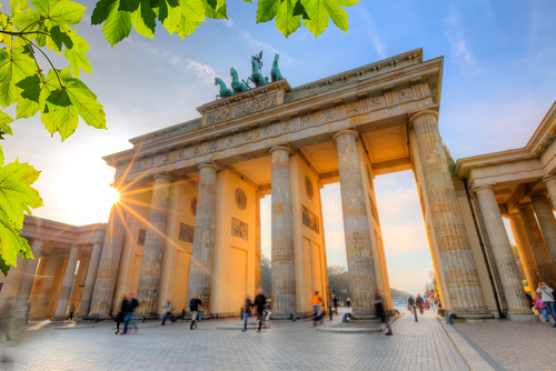 Puerta de Brandenburgo en Berlín
