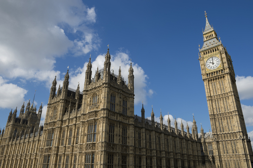 Palacio de Westminster en Londres
