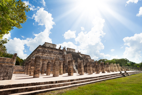 Templo de los Guerreros en Chichén Itzá