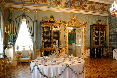Interior del Palacio Peterhof