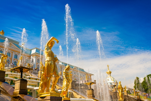 Cascada Palacio Peterhof
