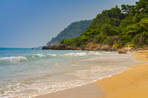 Playa de Vrachos en Preveza