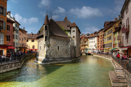 Palacio de la Isla de Annecy