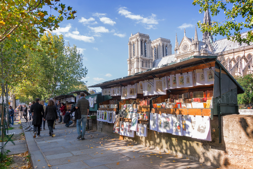 Orilla del Sena en París