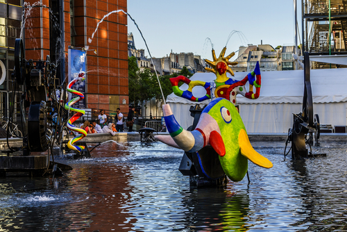 Fuente Stravinsky en París