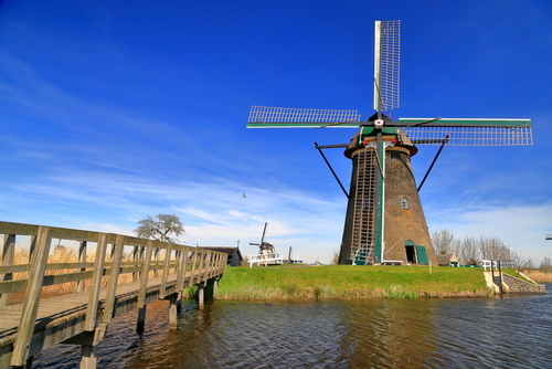 Molino en Kinderdijk