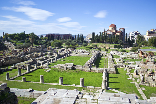 Cementerio de Keramikos en Atenas