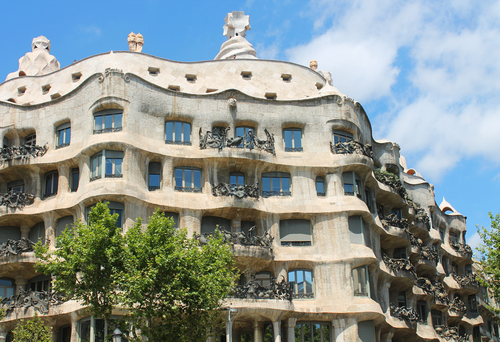 Paseo de Gracia en Barcelona