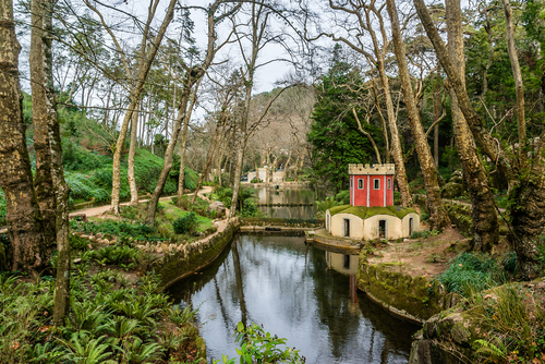 Jardines del Palacio da Pena en sintra
