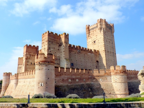 Castillo de la Mota en Medina del Campo