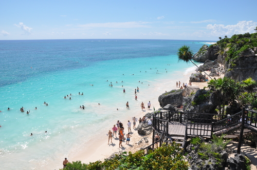 Playa en Tulum