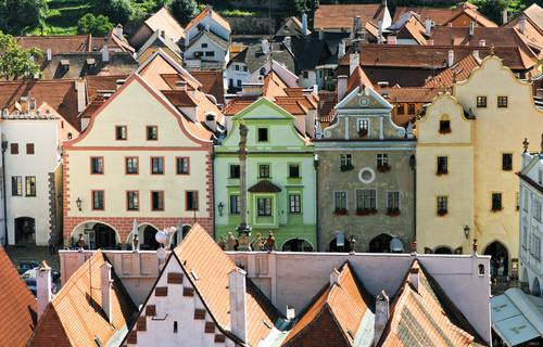 Plaza del Ayuntamiento de Cesky Krumlov