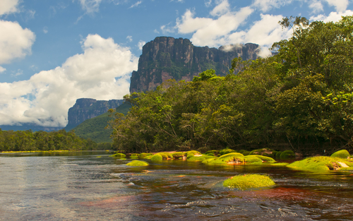 Parque Nacional de Canaima en Venezuela