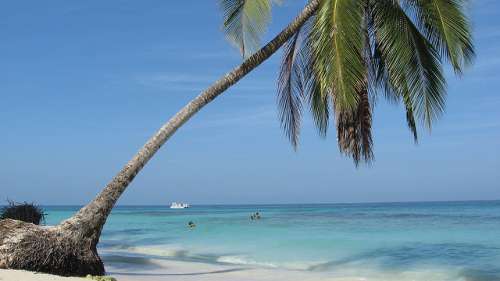 Playa Blanca en Colombia
