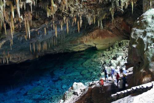 Gruta del Lago Azul en Bonito