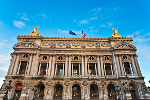 La magnífica Ópera Garnier en París, inigualable