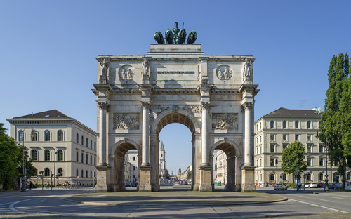 Siegestor en Múnich
