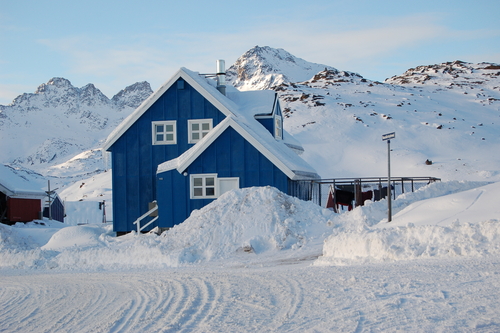 Casa típica de Tasiilaq