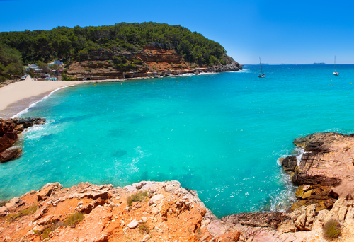 Cala Salada en Ibiza