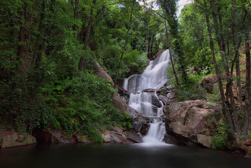 Garganta de las Nogaledas en el Valle del Jerte