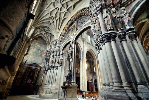 Pórtico de la Gloria de la catedral de Santiago