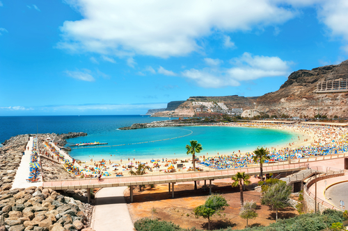 Playa Amadores en Gran Canaria