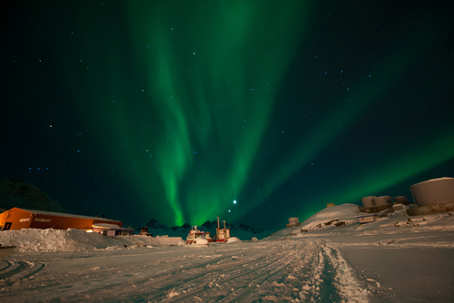 Aurora boreal en Tasiilaq